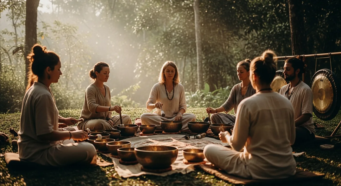 About Sound Healing Retreat Bali Sacred — Facilitators, Method, Trust